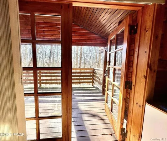a view of a wooden floor