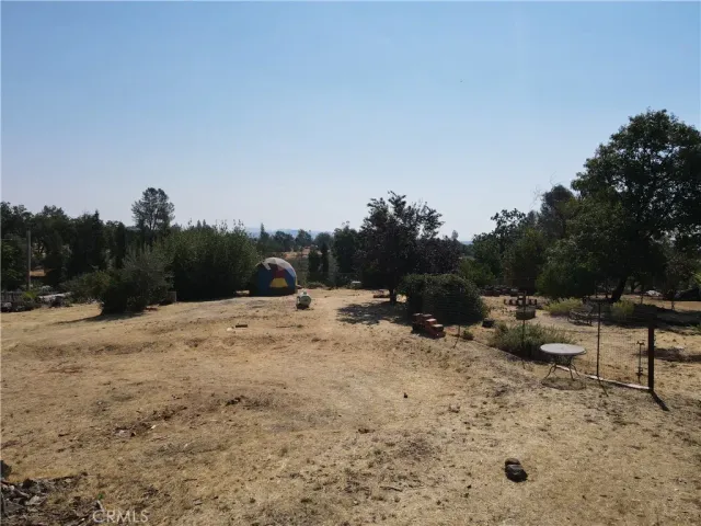 a view of a covered with snow in the background