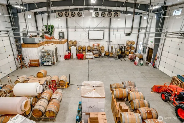 a view of parking garage