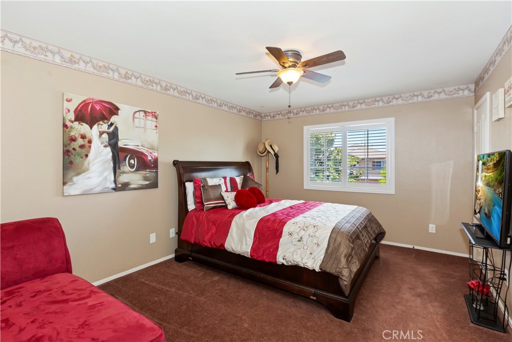 9609 Heartland Place Rancho Cucamonga, CA 91730 - Photo 37 of 48 3rd Bedroom is spacious with a large walk-in closet.