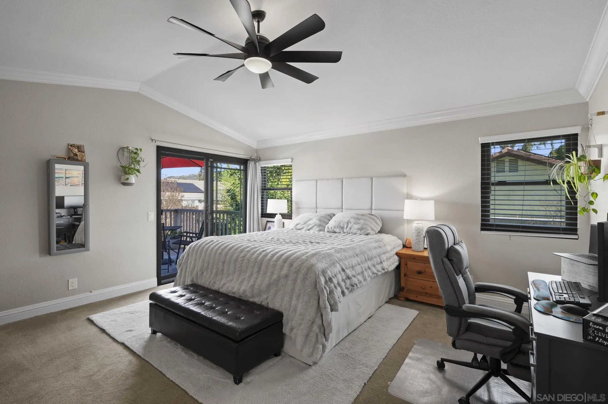 13972 Poway Valley Road Poway, CA 92064 - Photo 22 of 59 a bedroom with a bed gym equipment and a window