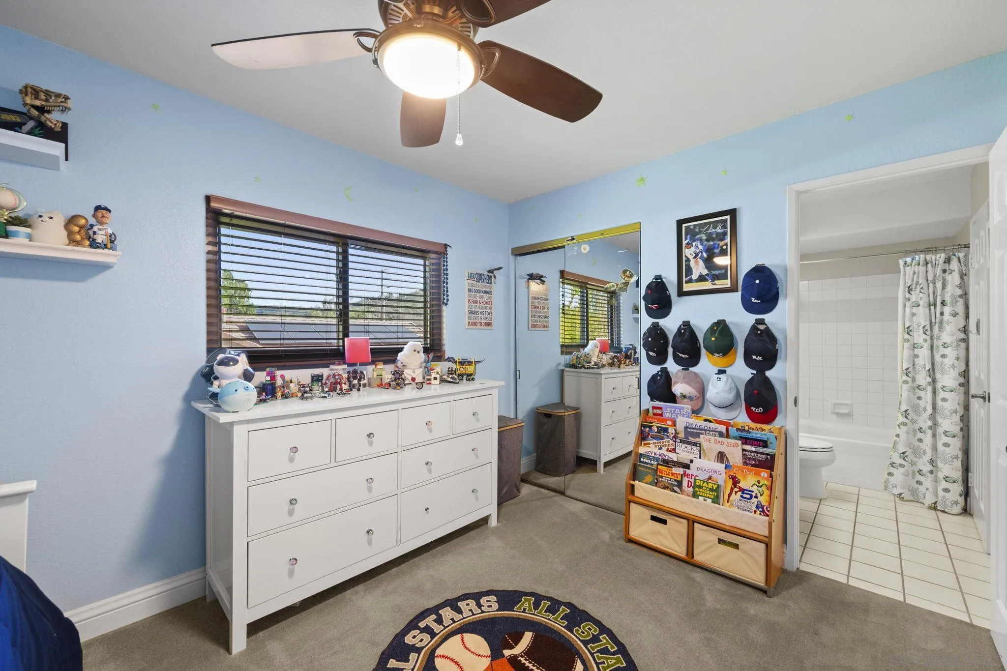 13972 Poway Valley Road Poway, CA 92064 - Photo 33 of 59 a bed room with a bed and a dresser