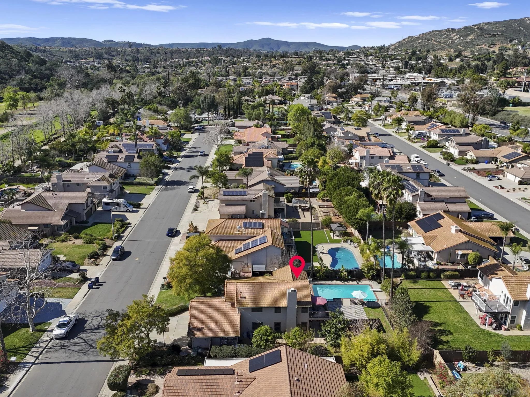 13972 Poway Valley Road Poway, CA 92064 - Photo 50 of 59 an aerial view of multiple house