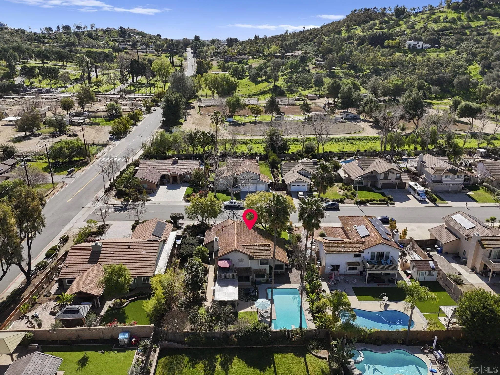 13972 Poway Valley Road Poway, CA 92064 - Photo 52 of 59 an aerial view of a city