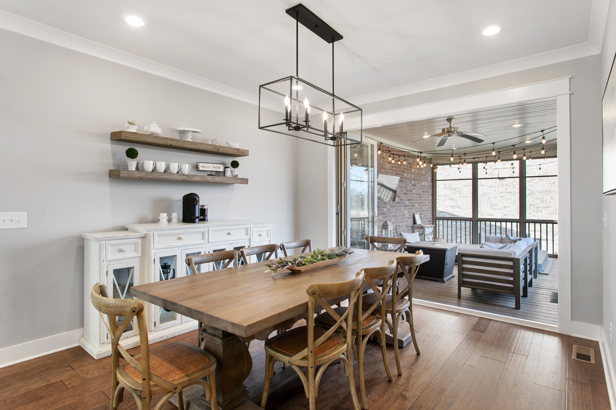 700 Beamon Drive Franklin, TN 37064 - Photo 15 of 47 a view of a dining room with furniture window and wooden floor