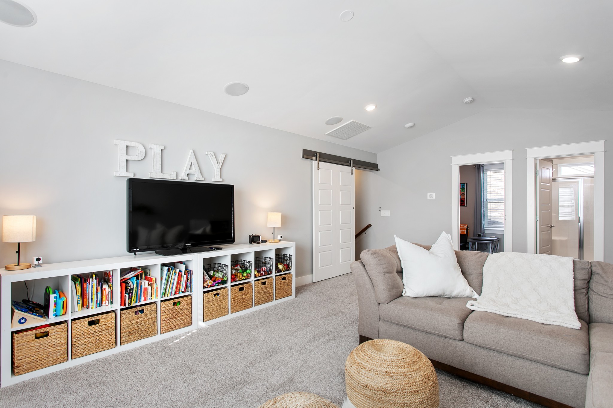 700 Beamon Drive Franklin, TN 37064 - Photo 33 of 47 a living room with furniture and a flat screen tv