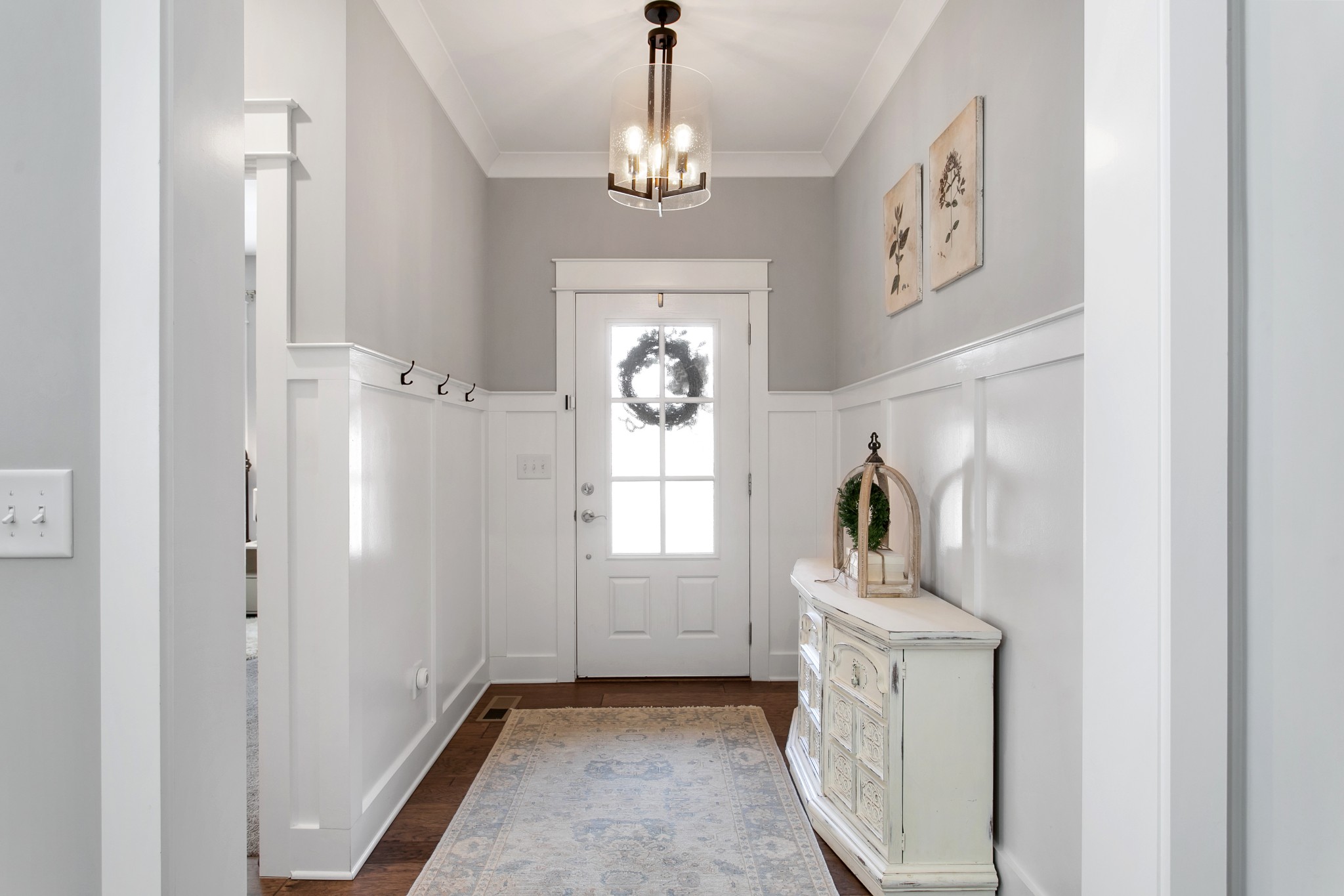 700 Beamon Drive Franklin, TN 37064 - Photo 4 of 47 a view of a hallway with entryway and windows