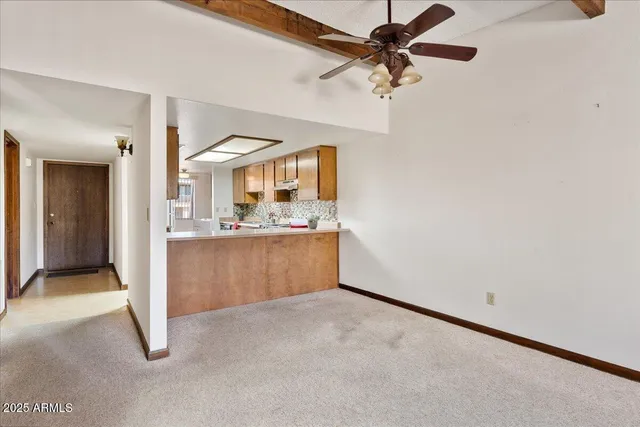 a view interior in a kitchen