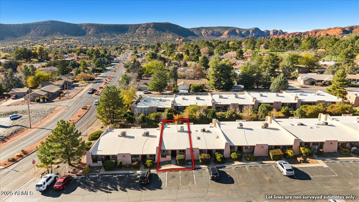 130 Castle Rock Road, Unit 83 Sedona, AZ 86351 - Photo 28 of 32 a view of multiple houses with a street