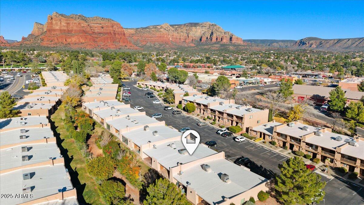 130 Castle Rock Road, Unit 83 Sedona, AZ 86351 - Photo 29 of 32 an aerial view of multiple house