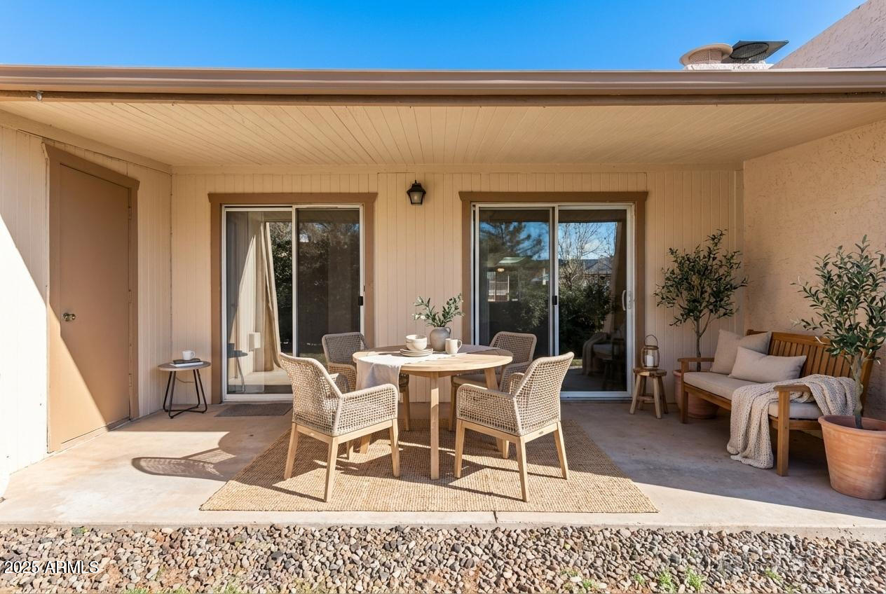 130 Castle Rock Road, Unit 83 Sedona, AZ 86351 - Photo 32 of 32 a dining room with a table and chairs