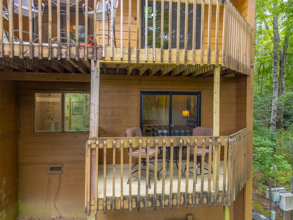 122 Emerald Ridge Road, Unit 45 Sapphire, NC 28774 - Photo 35 of 46 Back porch lower level