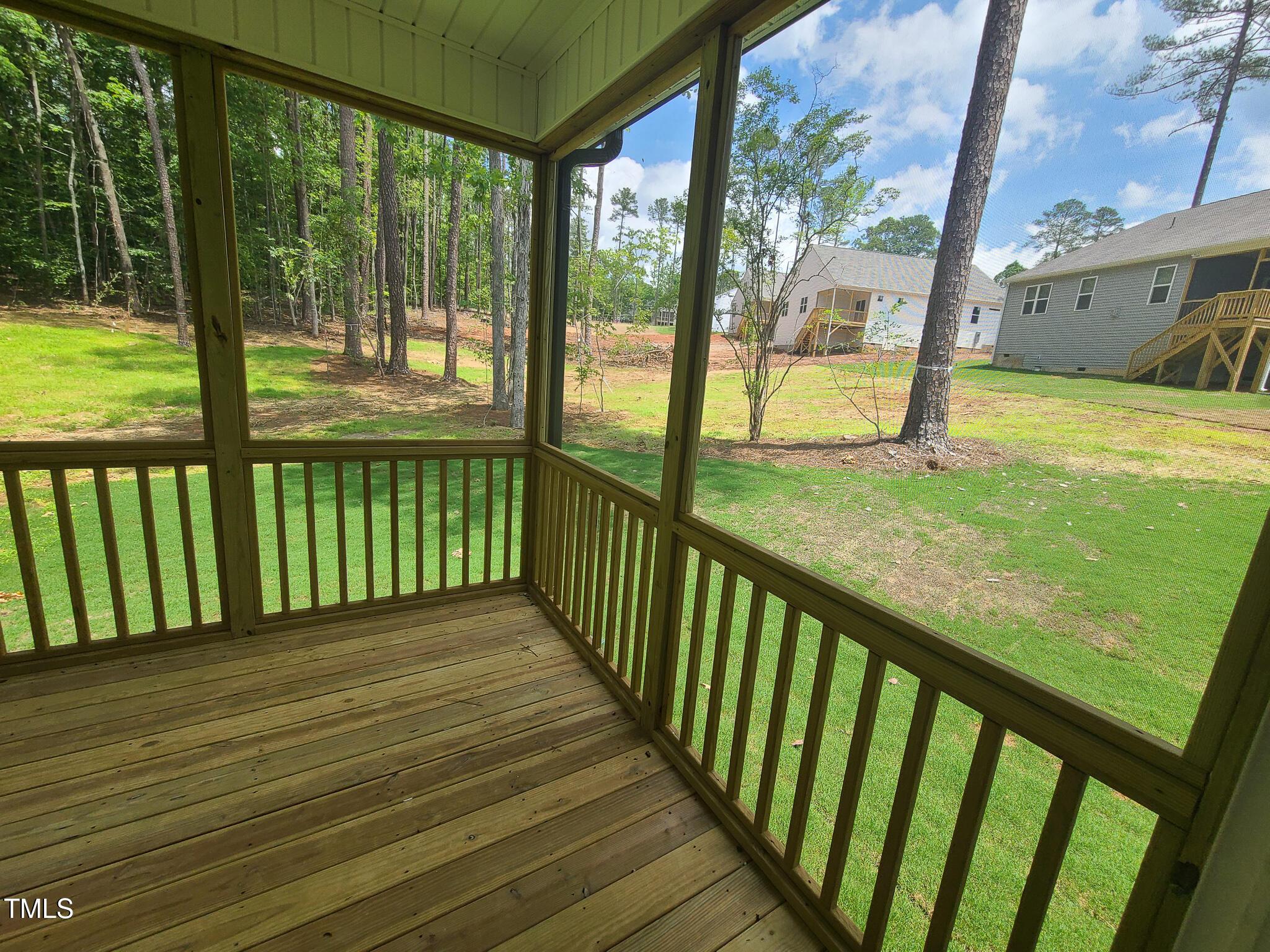 154 Black Cloud Drive Louisburg, NC 27549 - Photo 26 of 28 a view of balcony with yard