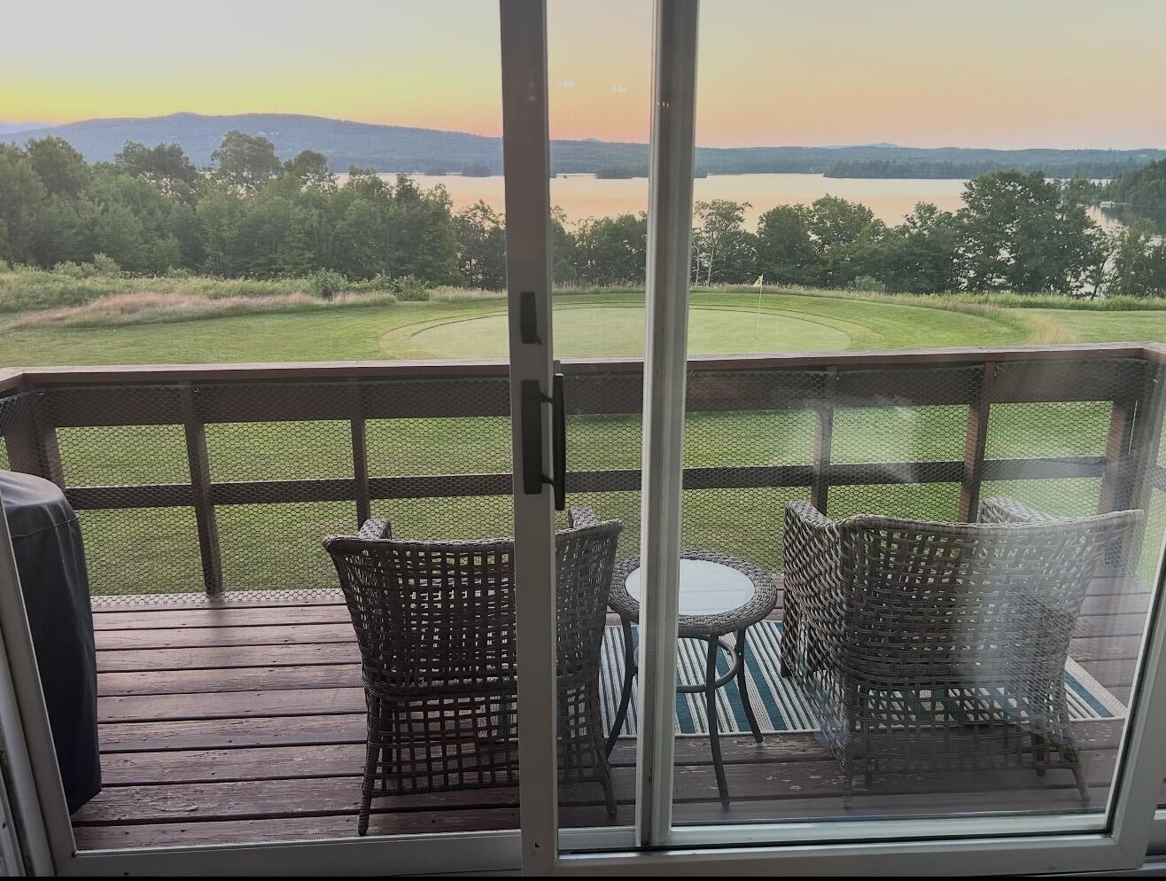 1 Squaw Village Road, Unit 4D Greenville Junction, ME 04442 - Photo 34 of 49 Sunset from inside condo