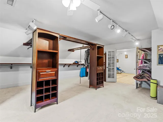 a view of a storage & utility room