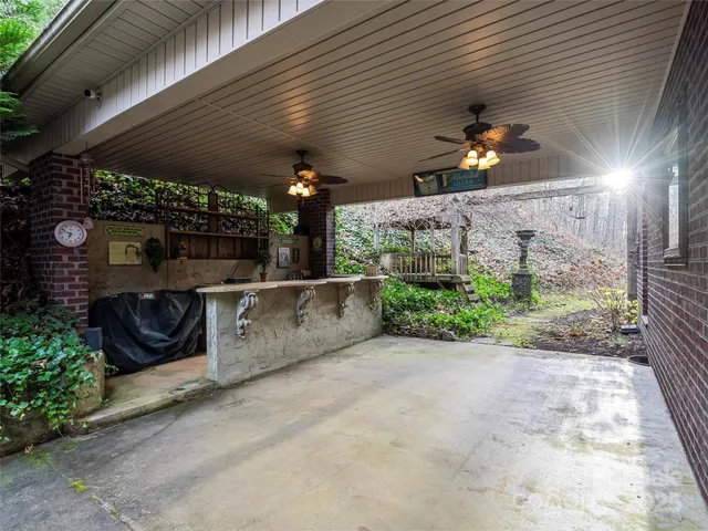 a view of outdoor space and yard from window