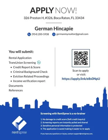 $1,600 | 326 Preston H, Unit 326, Boca Raton, FL 33434