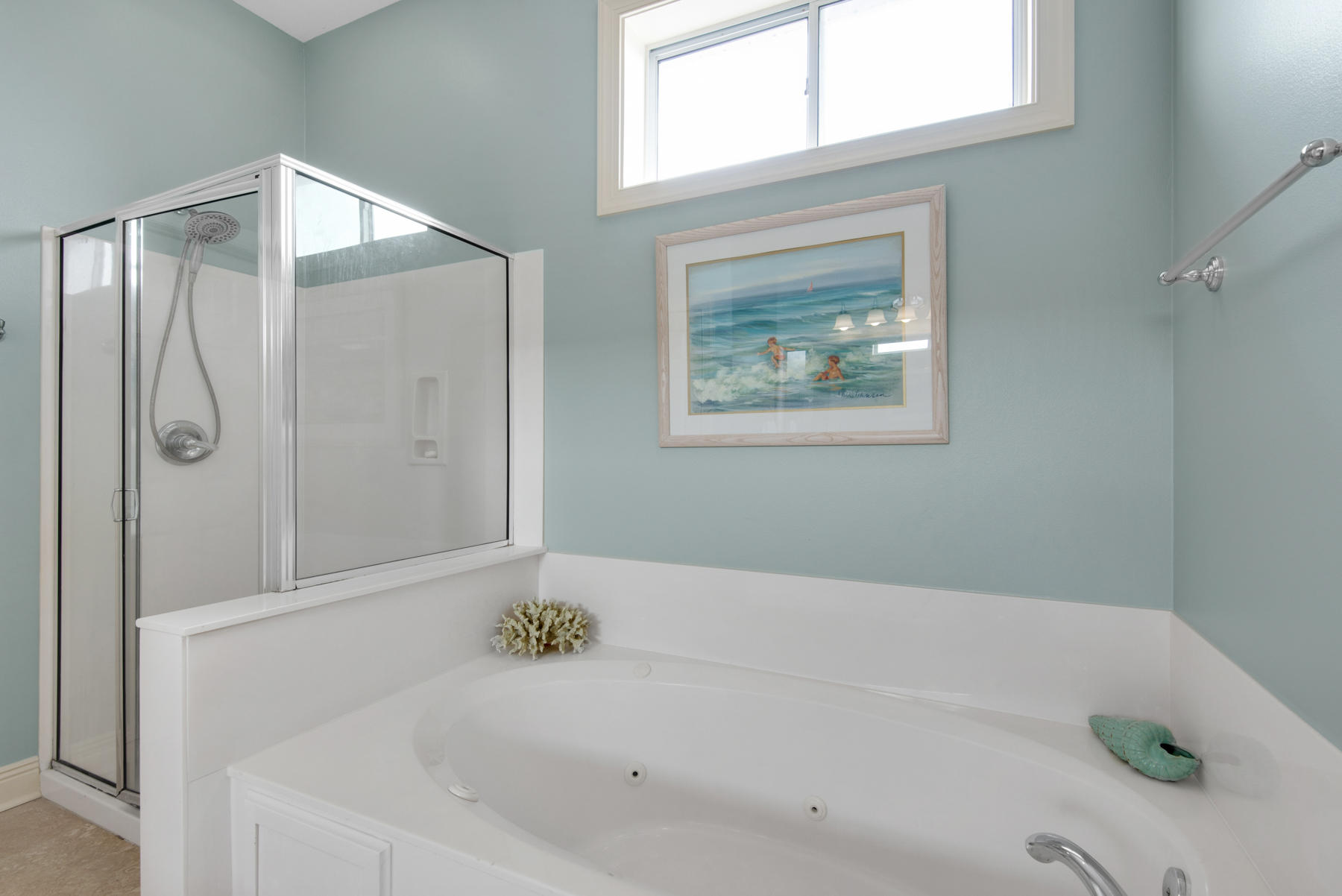 26 Nature Way, Unit 2004 Santa Rosa Beach, FL 32459 - Photo 22 of 65 a bathroom with a bathtub and a shower