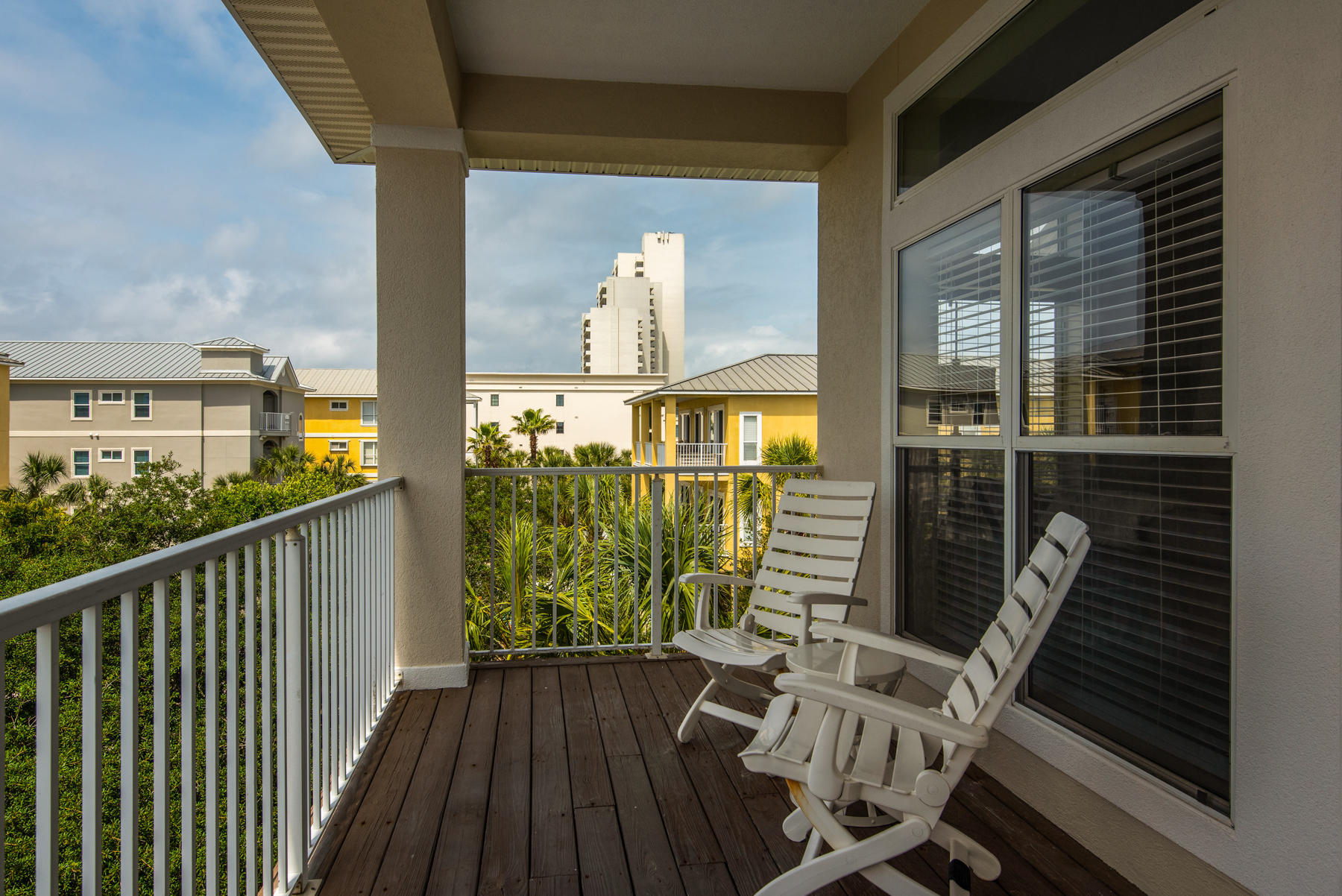 26 Nature Way, Unit 2004 Santa Rosa Beach, FL 32459 - Photo 46 of 65 a view of balcony with wooden floor