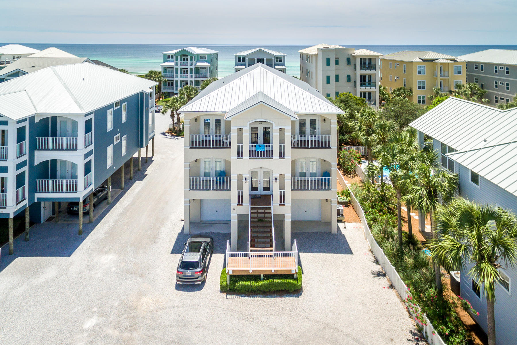 26 Nature Way, Unit 2004 Santa Rosa Beach, FL 32459 - Photo 59 of 65 a aerial view of a house with a yard