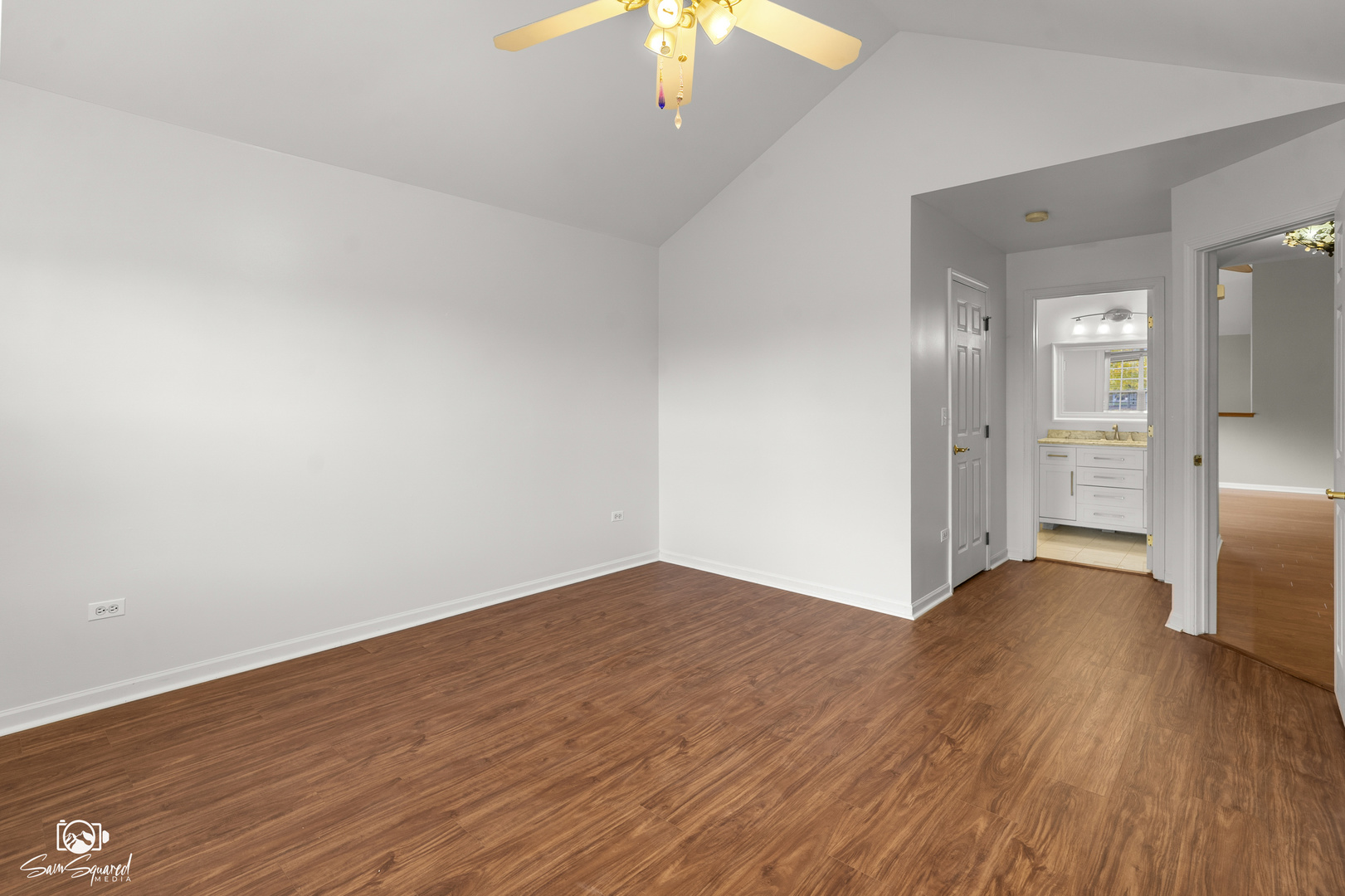 1431 Coral Bell Drive Joliet, IL 60435 - Photo 15 of 38 a view of empty room with wooden floor