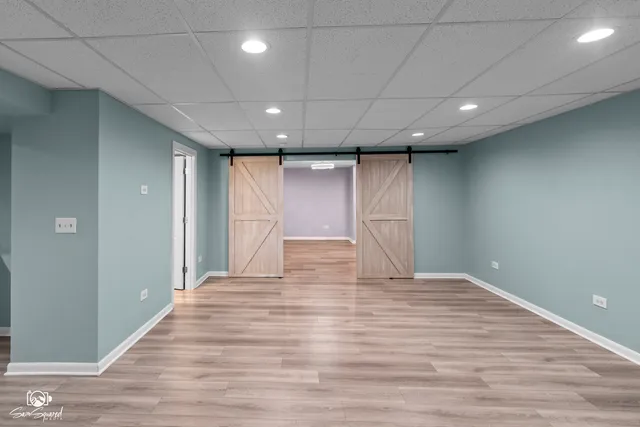 a view of empty room