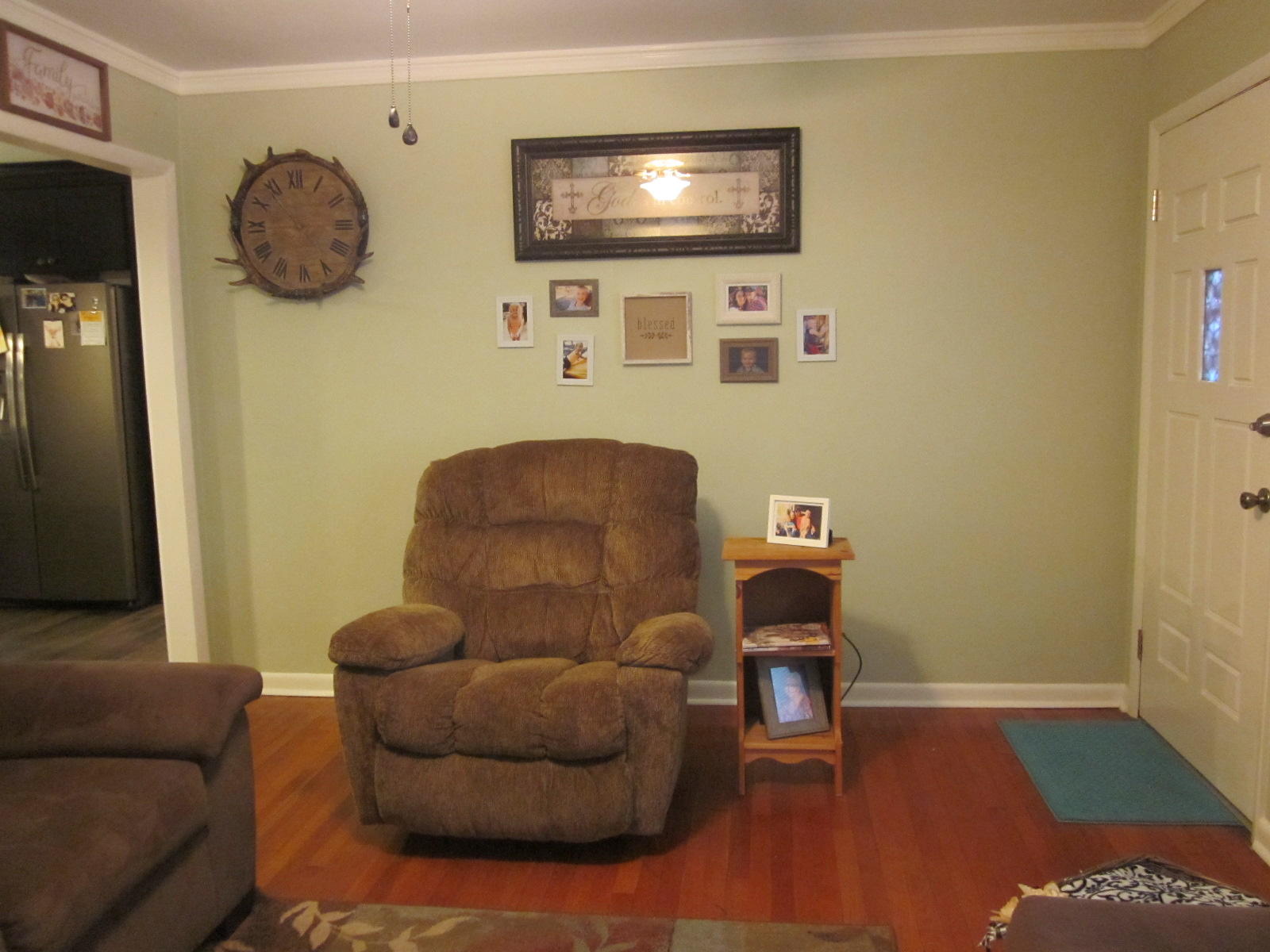77 Pony Ridge Road Bassett, VA 24055 - Photo 16 of 84 a living room with furniture and a flat screen tv