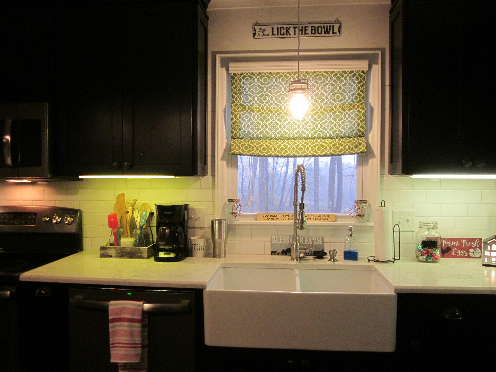 77 Pony Ridge Road Bassett, VA 24055 - Photo 24 of 84 a kitchen with a sink a counter and cabinets