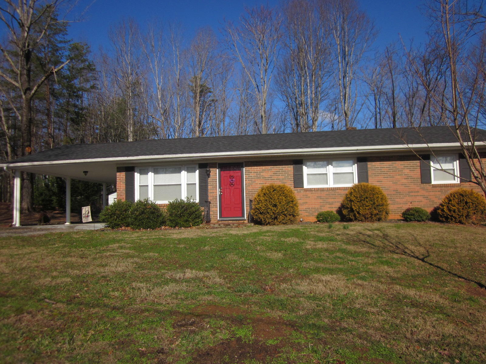 77 Pony Ridge Road Bassett, VA 24055 - Photo 5 of 84 a front view of house with yard
