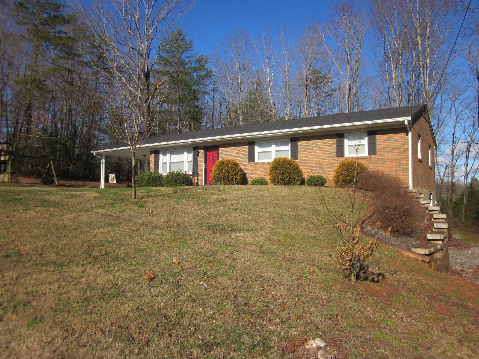 77 Pony Ridge Road Bassett, VA 24055 - Photo 7 of 84 a view of outdoor space yard and deck