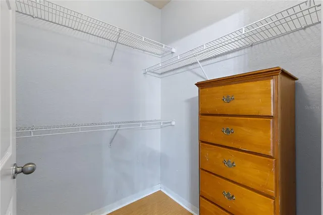 a bathroom with a shower and a mirror