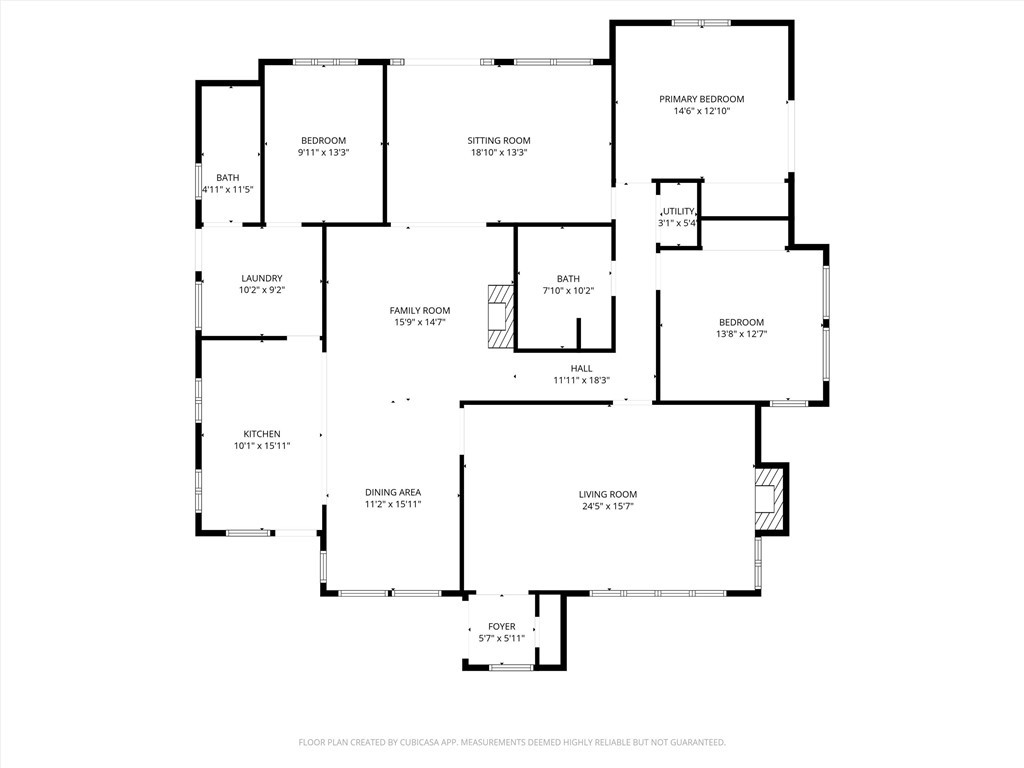 4539 Maine Avenue Baldwin Park, CA 91706 - Photo 46 of 48 Main House Floor Plan