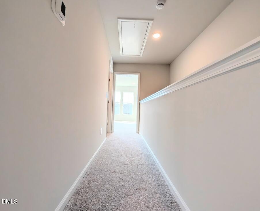 4029 Kidd Place Durham, NC 27703 - Photo 17 of 28 a view of a hallway with window