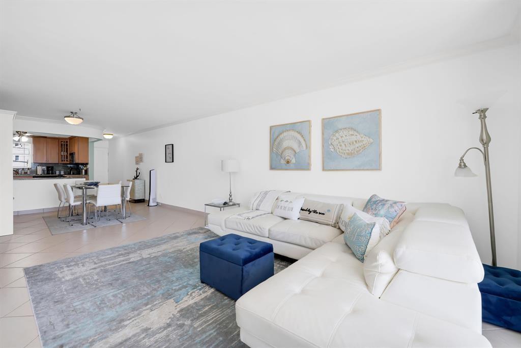 1051 Hillsboro Mile, Unit 206E Hillsboro Beach, FL 33062 - Photo 5 of 30 Living Room