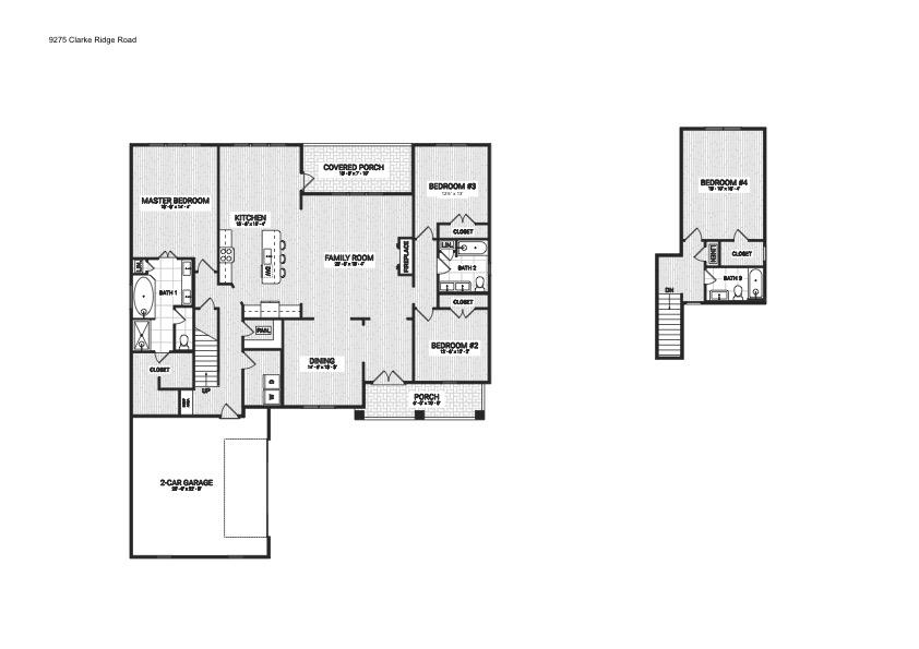 9275 Clarke Ridge Road Foley, AL 36535 - Photo 43 of 43 Floor plan
