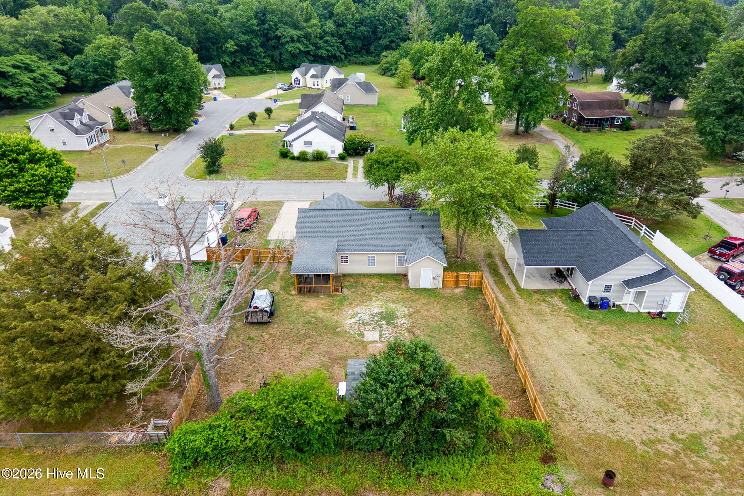 304 Sandy Knob Lane Rocky Mount, NC 27803 - Photo 26 of 31 Aerial View