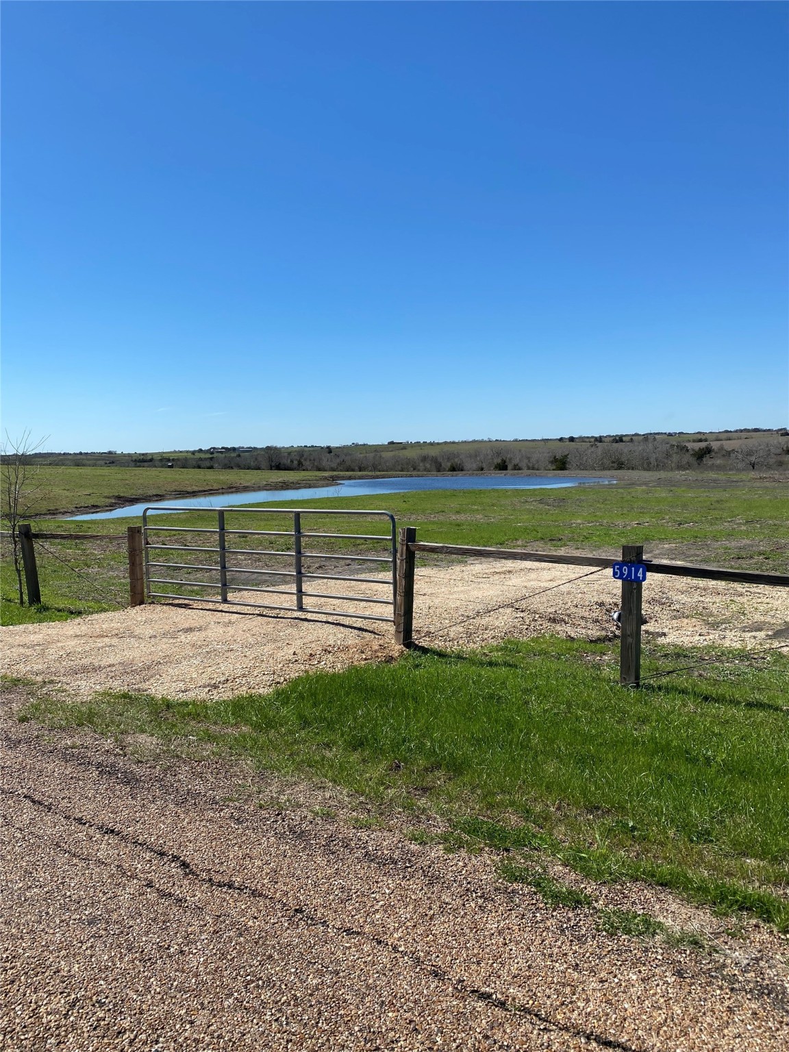5914 Guettermann Ehler Road Muldoon, TX 78949 - Photo 5 of 11 a view of a yard with a bench