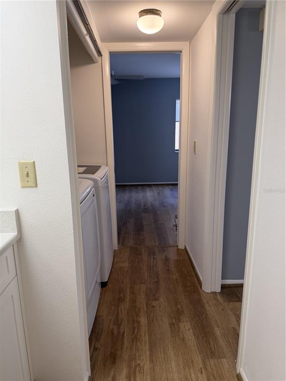 2004 Longpointe Circle Venice, FL 34293 - Photo 42 of 54 a view of a hallway with wooden floor