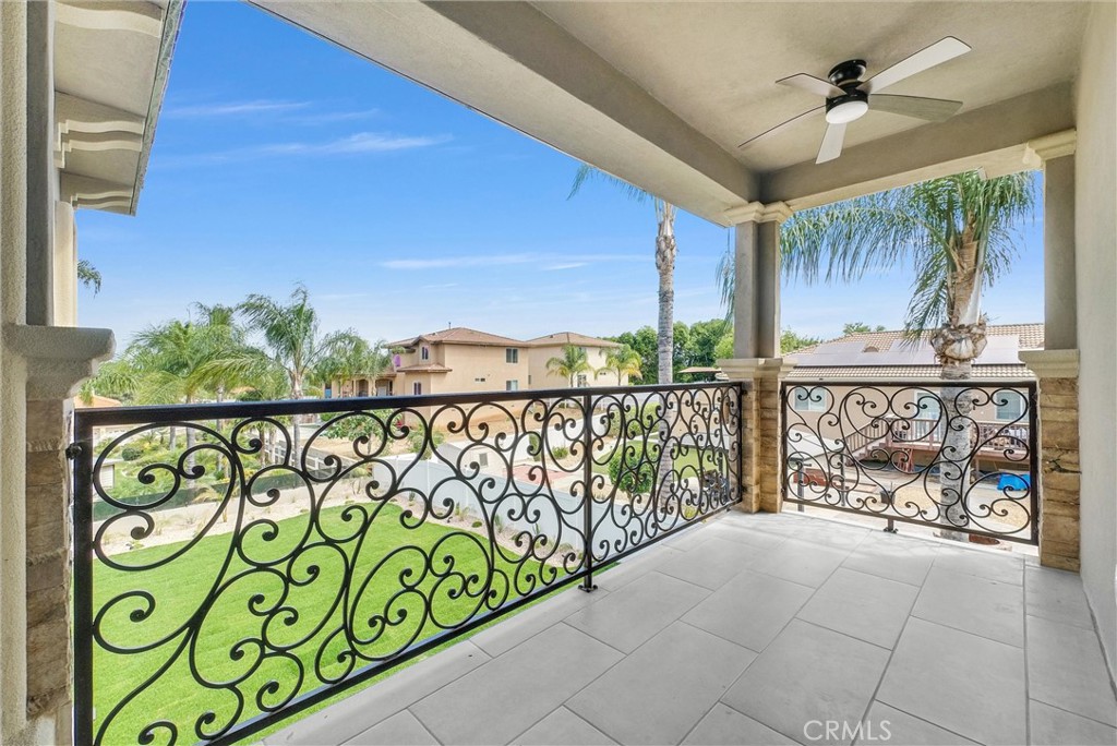 14388 Dove Canyon Drive Riverside, CA 92503 - Photo 30 of 38 a view of a entryway door with flower in pots