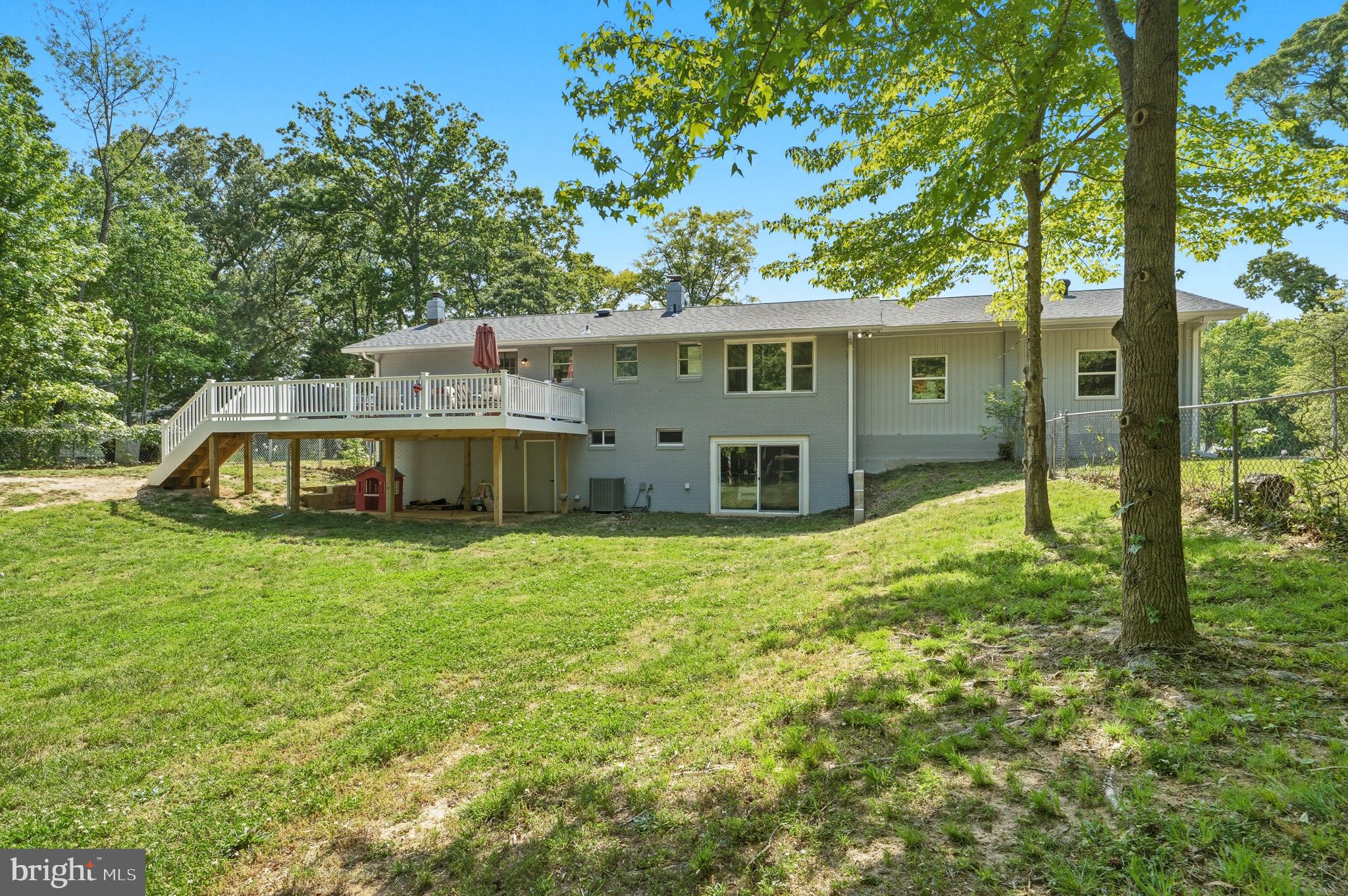 11450 Little Cove Point Road Lusby, MD 20657 - Photo 50 of 68 Spacious fenced-in backyard