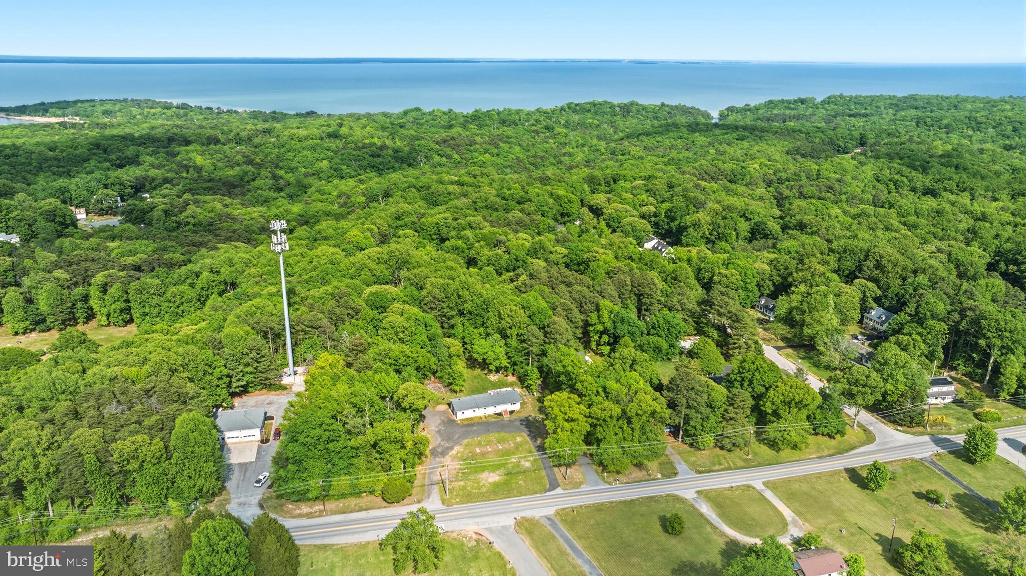 11450 Little Cove Point Road Lusby, MD 20657 - Photo 67 of 68 Aerial view (2-acres)
