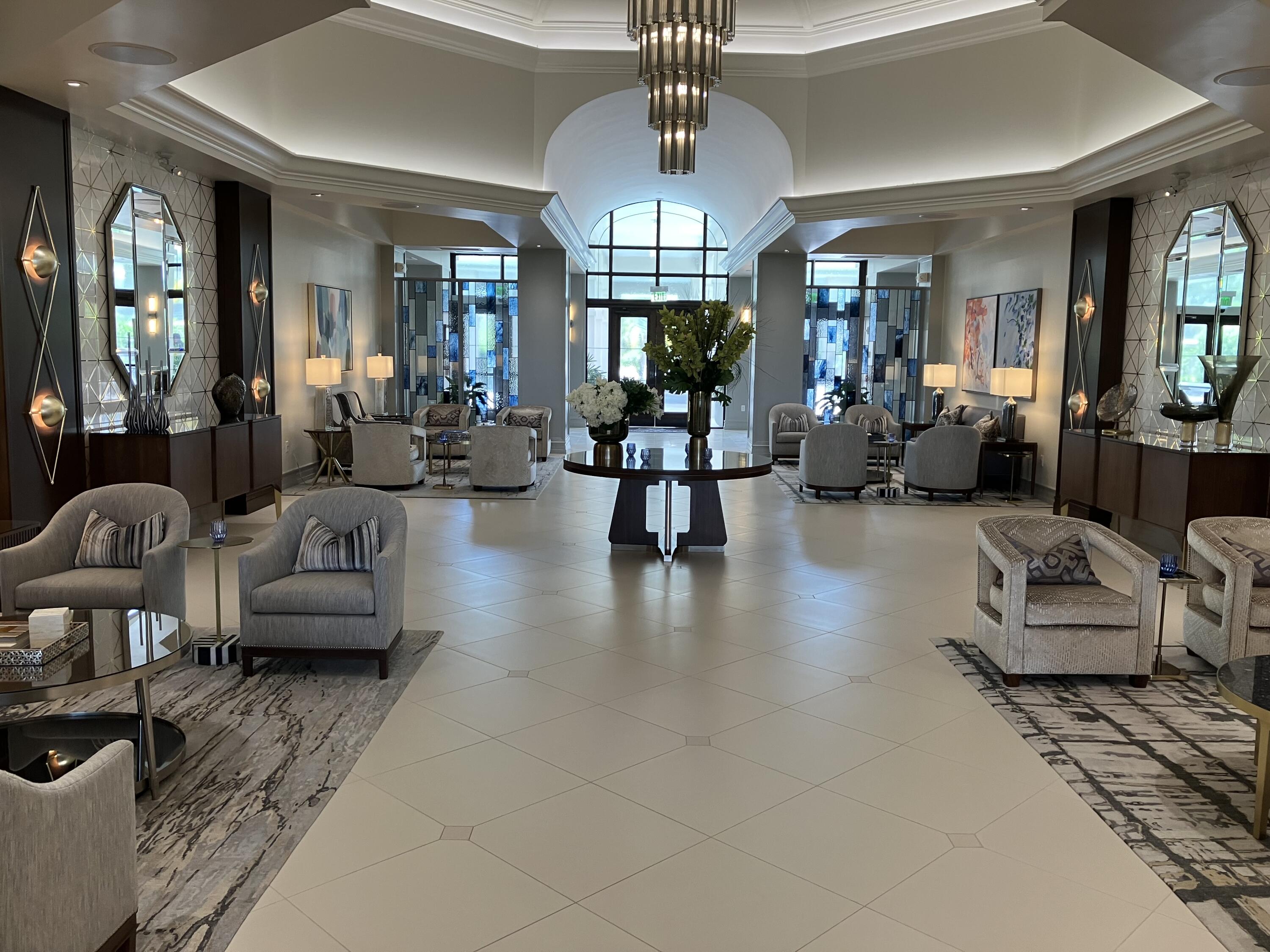 7835 Lakeside Boulevard, Unit 924 Boca Raton, FL 33434 - Photo 31 of 39 BOCA WEST CLUBHOUSE LOBBY