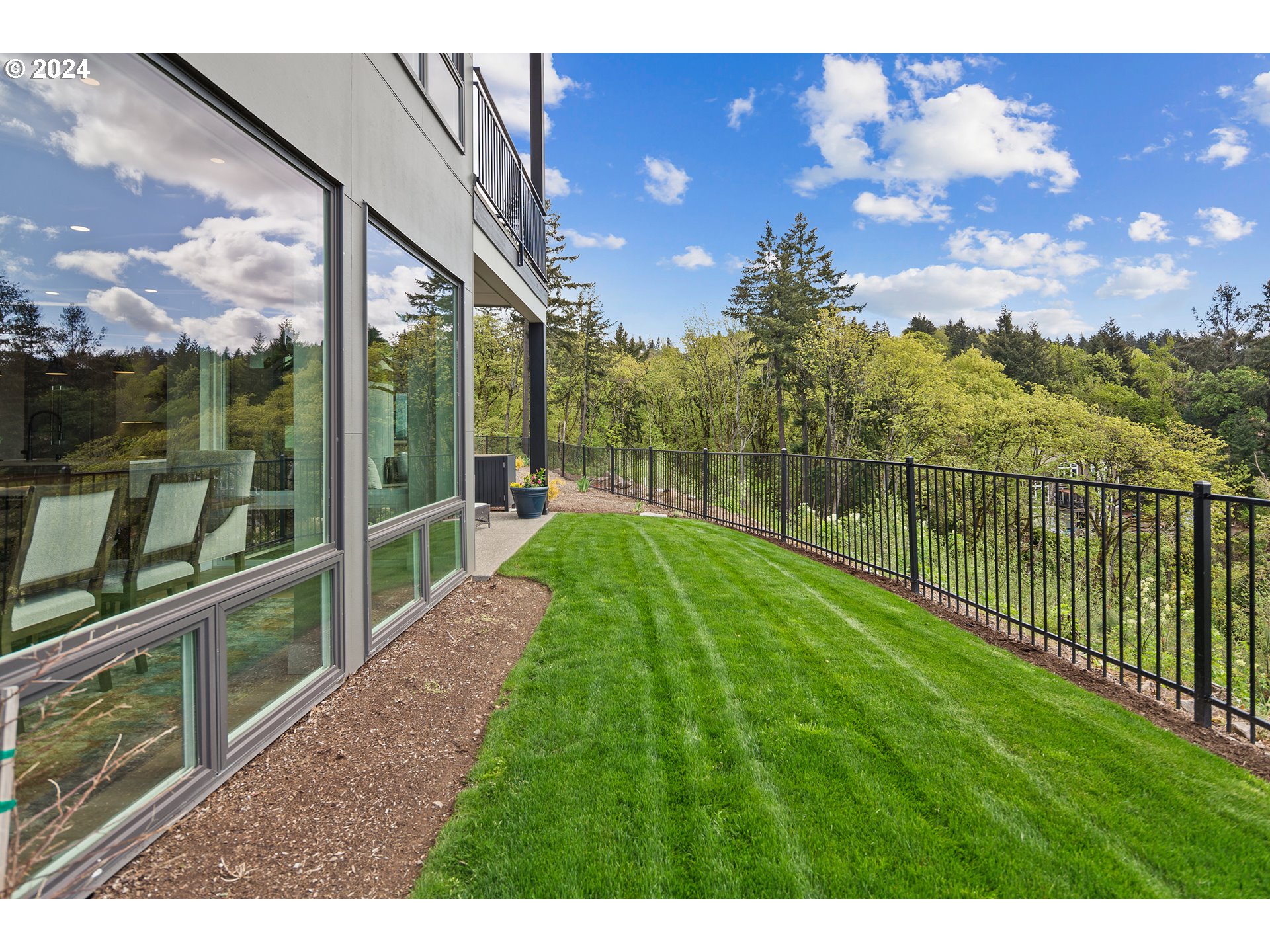 19915 Southeast Ascension Loop Camas, WA 98607 - Photo 37 of 42 a view of a porch with a big yard
