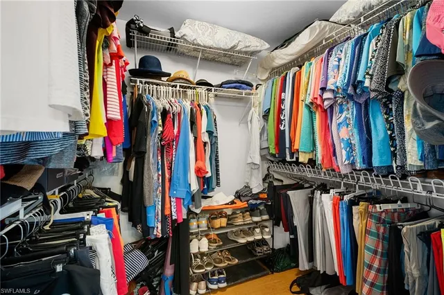 a room with storage and utility