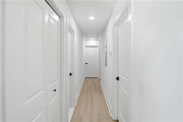 a view of a room with window