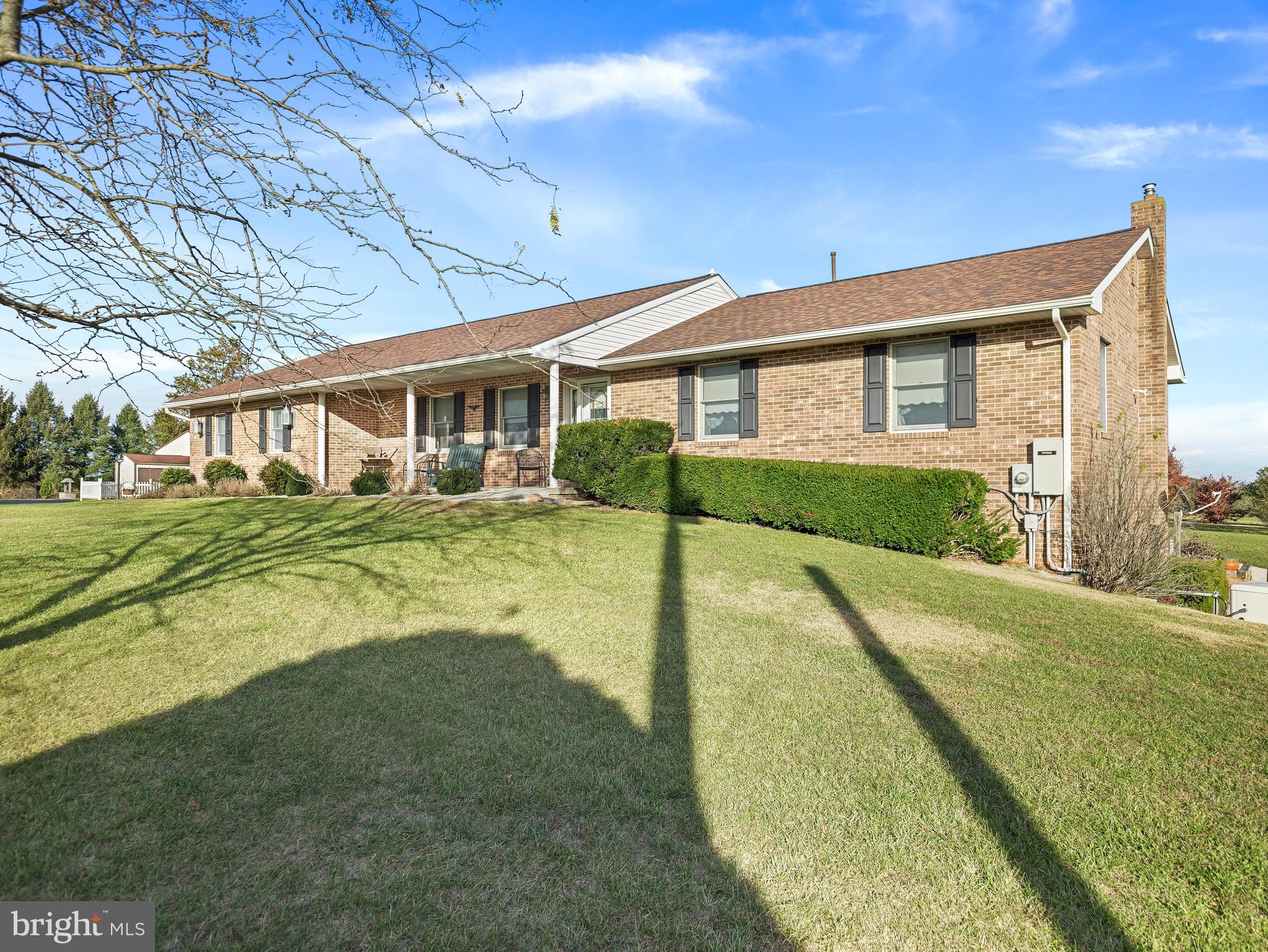 8920 Orndorff Road Emmitsburg, MD 21727 - Photo 20 of 91 a view of a house with a big yard and potted plants