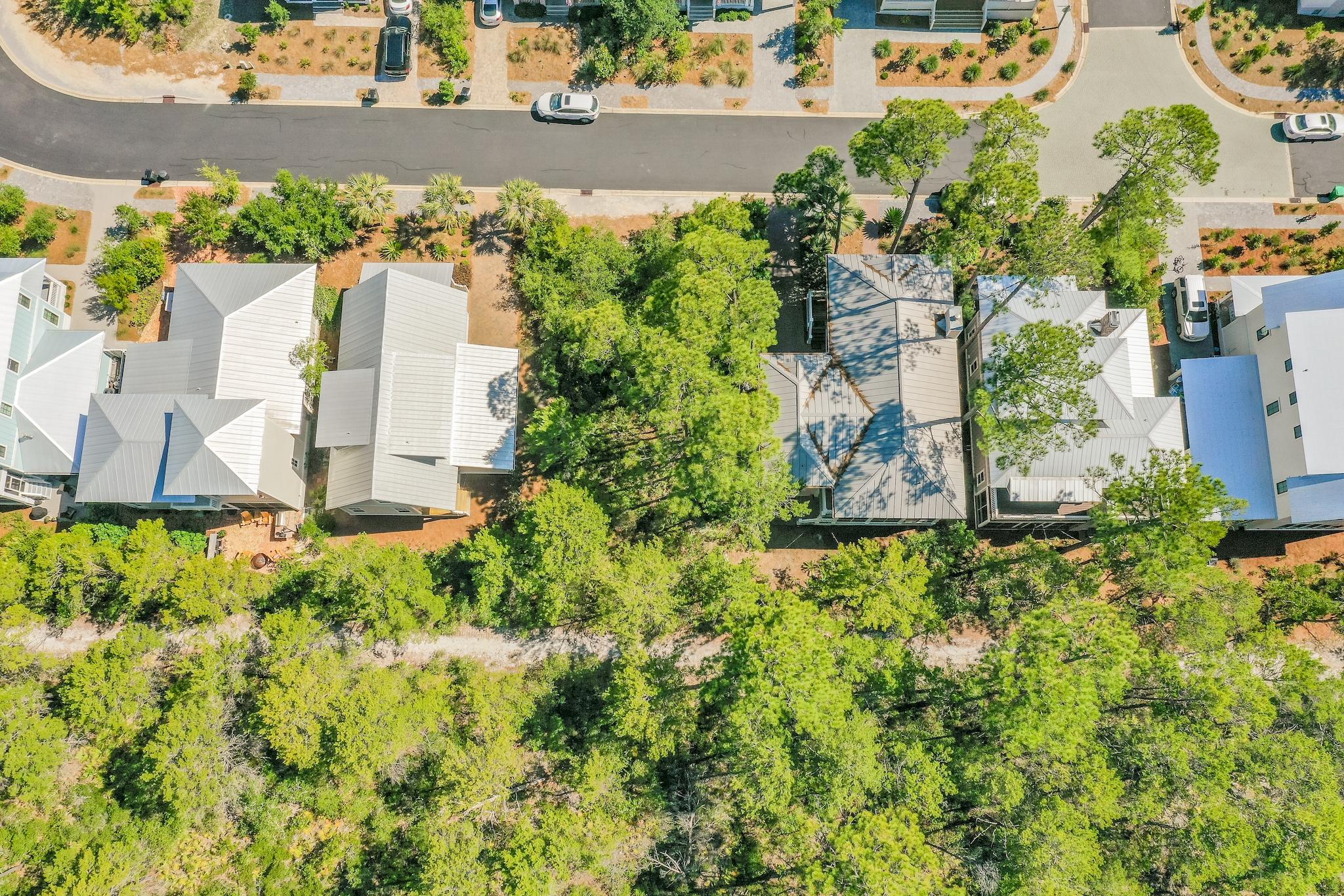 Lot 20 Matts Way Santa Rosa Beach, FL 32459 - Photo 3 of 13 an aerial view of a house with a yard and garden