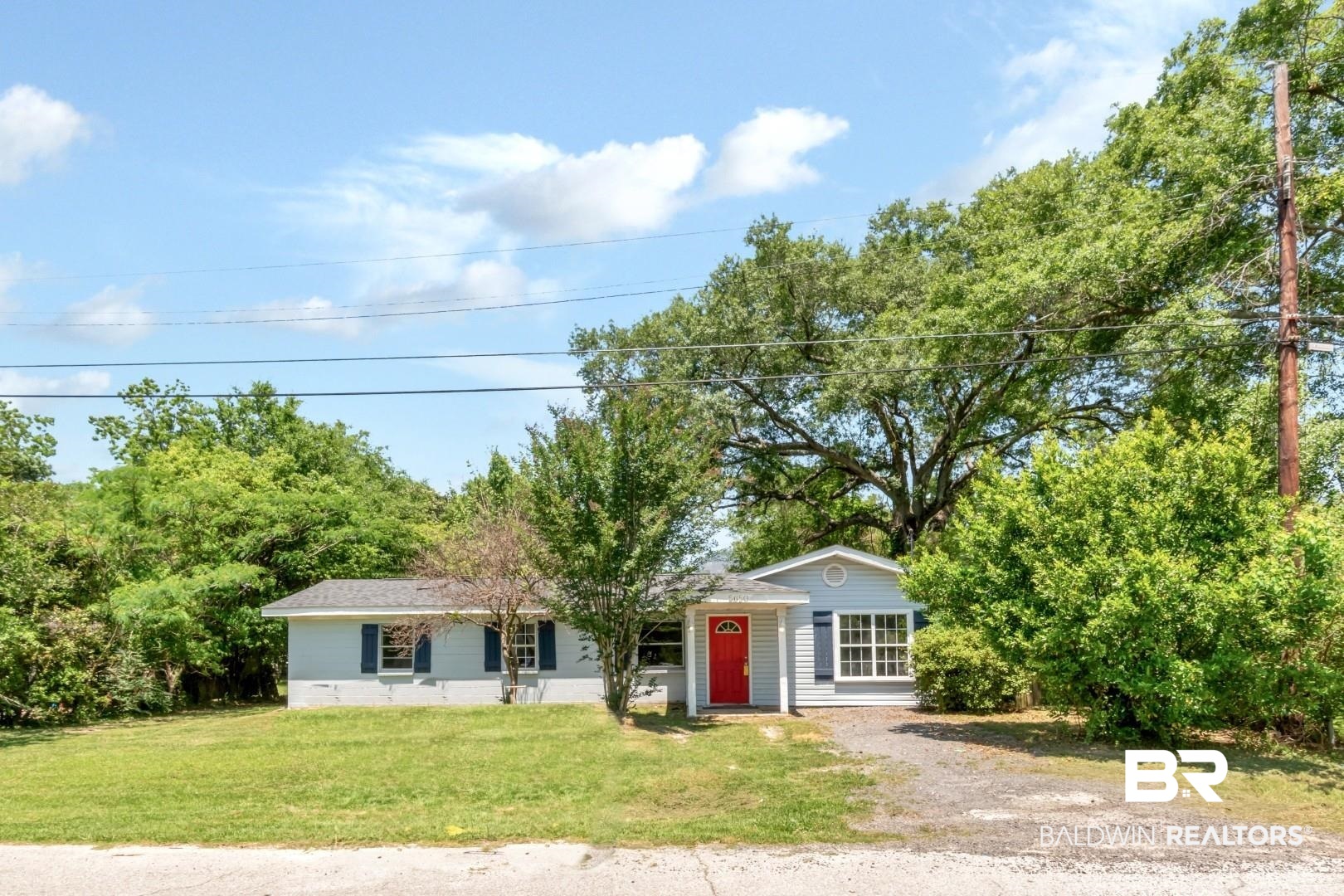 5650 Alice Drive Theodore, AL 36582 - Photo 2 of 15 Ranch-style house with a front lawn