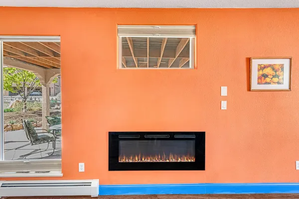 a view of front door