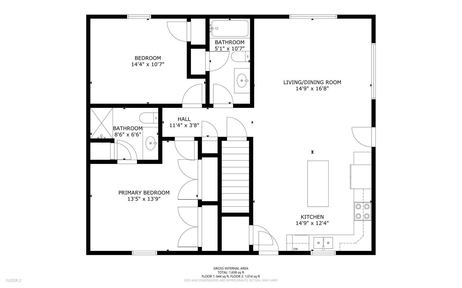 51 Winslow Road Albion, ME 04910 - Photo 46 of 48 Floor plan